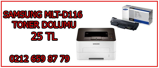 Samsung_MLT_D116S_Toner_Dolumu